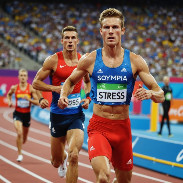 Quelle est l'importance de la gestion du stress pour un athlète participant aux Jeux Olympiques?